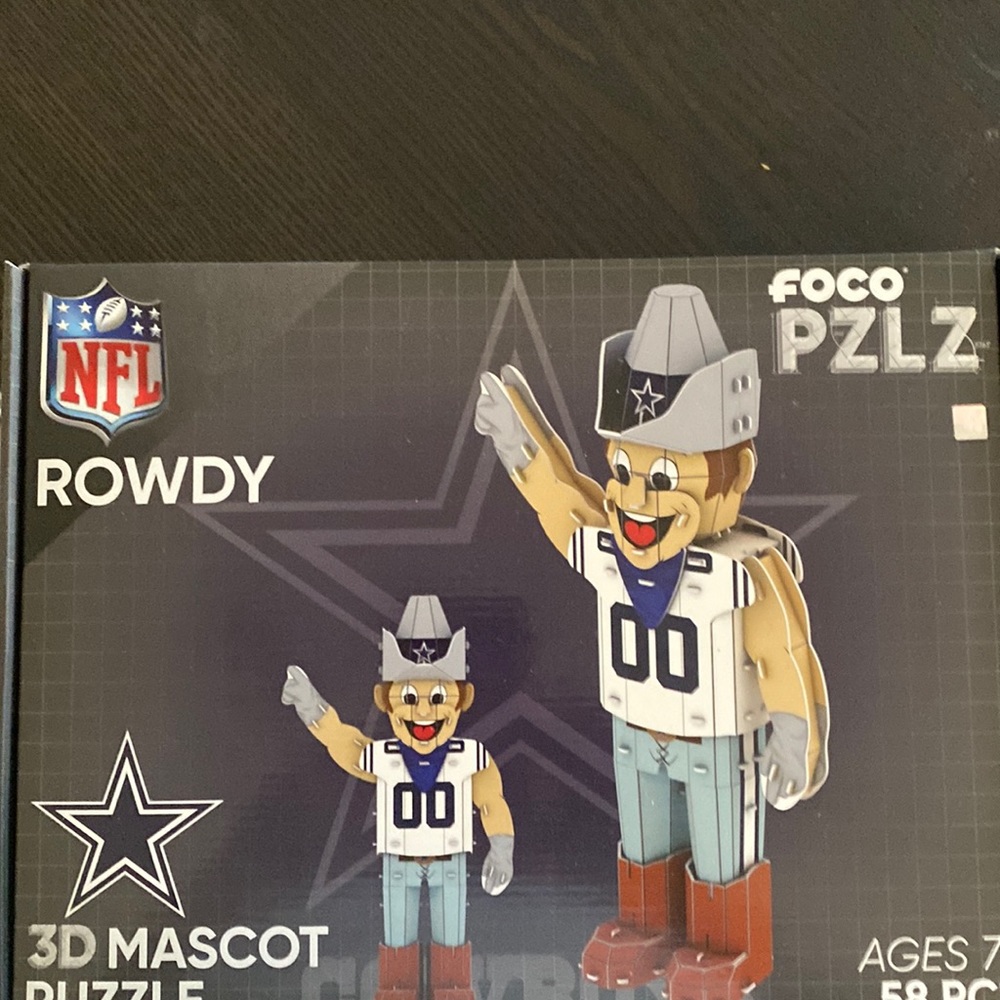 NFL Foco Puzzle Dallas. Cowboys new never opened